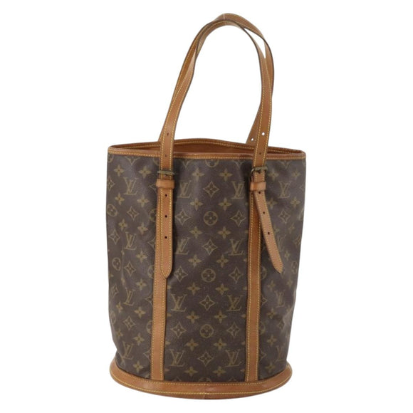 LOUIS VUITTON Monogram Bucket GM Umhängetasche M42236 LV Auth 172193