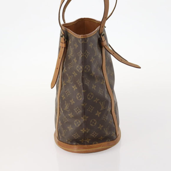LOUIS VUITTON Monogram Bucket GM Umhängetasche M42236 LV Auth 172193