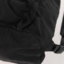 PRADA Backpack Nylon Silver Black Auth 172208-16
