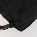 PRADA Backpack Nylon Silver Black Auth 172208-19