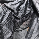 PRADA Backpack Nylon Silver Black Auth 172208-25