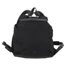 PRADA Backpack Nylon Silver Black Auth 172208-2