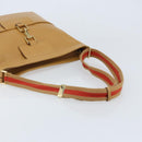GUCCI Jackie Sherry Line Shoulder Bag Leather Brown Gold 001 4094 Auth 172211-7