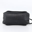 Chloe Hand Bag Leather 2way Black Gold Auth 172220-11