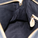 Chloe Hand Bag Leather 2way Black Gold Auth 172220-20