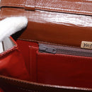 SAINT LAURENT Shoulder Bag Leather Brown Auth 172229-23