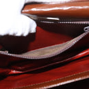 SAINT LAURENT Shoulder Bag Leather Brown Auth 172229-12