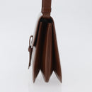 SAINT LAURENT Shoulder Bag Leather Brown Auth 172229-3
