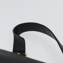 Chloe Chain Shoulder Bag Leather Black Gold Auth 172236-14