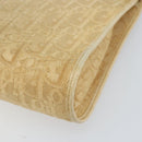 Christian Dior Trotter Canvas Schoudertas Beige Goud Auth 172239-12