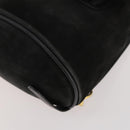 Salvatore Ferragamo Vara Ribbon Backpack Leather Black Gold Auth 172240-12
