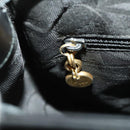 Salvatore Ferragamo Vara Ribbon Backpack Leather Black Gold Auth 172240-22