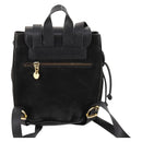 Salvatore Ferragamo Vara Ribbon Backpack Leather Black Gold Auth 172240-3