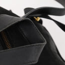 Salvatore Ferragamo Vara Ribbon Backpack Leather Black Gold Auth 172240-8