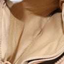 CELINE Macadam Canvas Hand Bag PVC Leather Brown Gold Auth 172241-23
