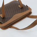 CELINE Macadam Canvas Hand Bag PVC Leather Brown Gold Auth 172241-6