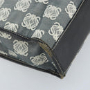 LOEWE Anagram Tote Bag Canvas Zwart Auth 172243-9