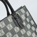 LOEWE Anagram Tote Bag Canvas Zwart Auth 172243-10