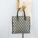LOEWE Anagram Tote Bag Canvas Zwart Auth 172243-22