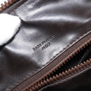 CELINE C Sulky Hand Bag Canvas Brown Gold Auth 172249-12