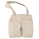 GUCCI GG Canvas Hand Bag Ivory Silver 002 1076 3754 Auth 172252-2