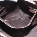 GUCCI GG Canvas Hand Bag Beige Gold 107757 Auth 172253-21