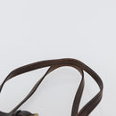 GUCCI GG Canvas Hand Bag Beige Gold 107757 Auth 172253-8