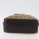 GUCCI GG Canvas Hand Bag Beige Gold 107757 Auth 172253-5
