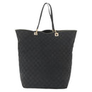 GUCCI GG Canvas Tote Bag Black Gold 002 1097 Auth 172254-2