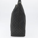GUCCI GG Canvas Tote Bag Black Gold 002 1097 Auth 172254-4