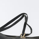 GUCCI GG Canvas Tote Bag Black Gold 002 1097 Auth 172254-14