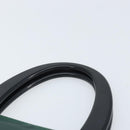 PRADA Hand Bag Nylon Green Silver Auth 172255-8
