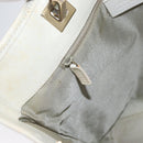 GUCCI GG Canvas Tote Bag Gold Light Blue 002 1099 Auth 172258-20