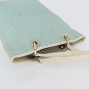 GUCCI GG Canvas Tote Bag Gold Light Blue 002 1099 Auth 172258-6