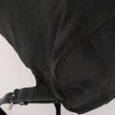 PRADA Backpack Nylon Black Silver Auth 172260-19