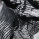 PRADA Backpack Nylon Black Silver Auth 172260-22