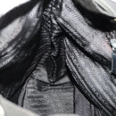 PRADA Backpack Nylon Black Silver Auth 172260-23