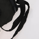 PRADA Backpack Nylon Black Silver Auth 172260-8