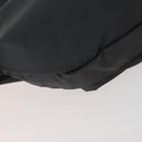PRADA Sports Body Bag Nylon Schwarz Silber Auth 172262-16