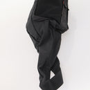 PRADA Sports Body Bag Nylon Schwarz Silber Auth 172262-3