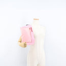 PRADA Sports Body Bag Nylon Pink Silver Auth 172263-21