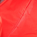 PRADA Sports Body Bag Nylon Orange Silver Auth 172265-10