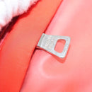 PRADA Sports Body Bag Nylon Orange Silver Auth 172265-21