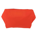 PRADA Sports Body Bag Nylon Orange Silver Auth 172265-2