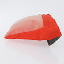 PRADA Sports Body Bag Nylon Orange Silver Auth 172265-3