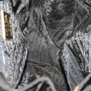 PRADA Backpack Nylon Black Gold Auth 172266-11