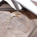 GUCCI GG Supreme Web Sherry Line Shoulder Bag PVC Beige Gold Auth 172270-20