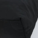 PRADA Hand Bag Nylon Black Silver Auth 172278A-10