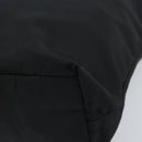 PRADA Hand Bag Nylon Black Silver Auth 172278A-12