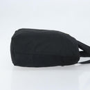 PRADA Hand Bag Nylon Black Silver Auth 172278A-4